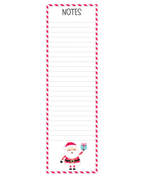Doodlebug Design Notes To Santa Notepads (7898) (OUTLET)