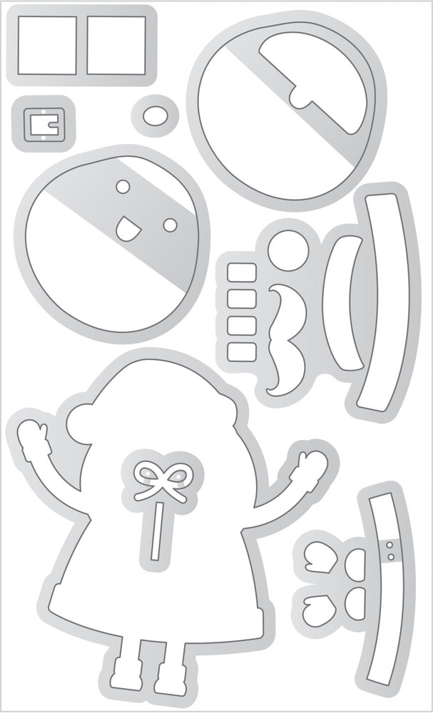 Doodlebug Design Sweet Santa Doodle Cuts (7921) (DISCONTINUED)