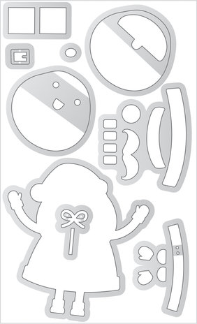 Doodlebug Design Sweet Santa Doodle Cuts (7921) (DISCONTINUED)