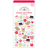 Doodlebug Design Bits Of Christmas Shape Sprinkles (7902) (DISCONTINUED)