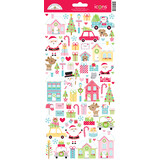 Doodlebug Design Candy Cane Lane Icons Stickers (7930) (DISCONTINUED)