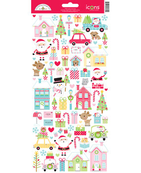 Doodlebug Design Candy Cane Lane Icons Stickers (7930) (DISCONTINUED) Doodlebug Design Candy Cane Lane Icons Stickers (7930) (DISCONTINUED)