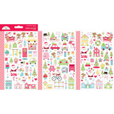 Doodlebug Design Candy Cane Lane Mini Icons Stickers (7915) (DISCONTINUED)