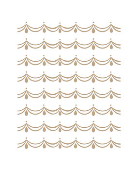 Spellbinders Glimmering Swag Glimmer Hot Foil Plate (GLP-348) (OUTLET)