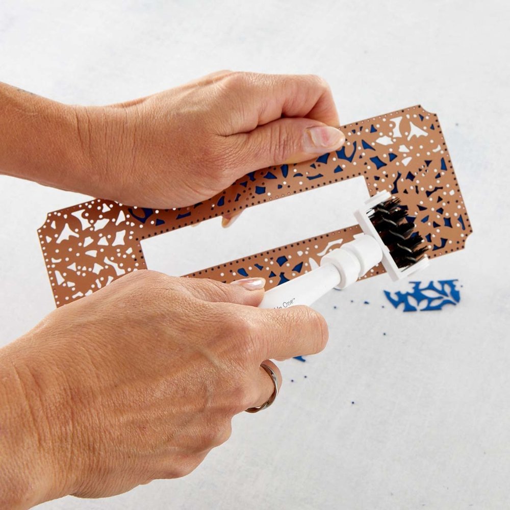 Spellbinders Tool n' One Die Cutting Tool White (T-035) Spellbinders Tool n' One Die Cutting Tool White (T-035)