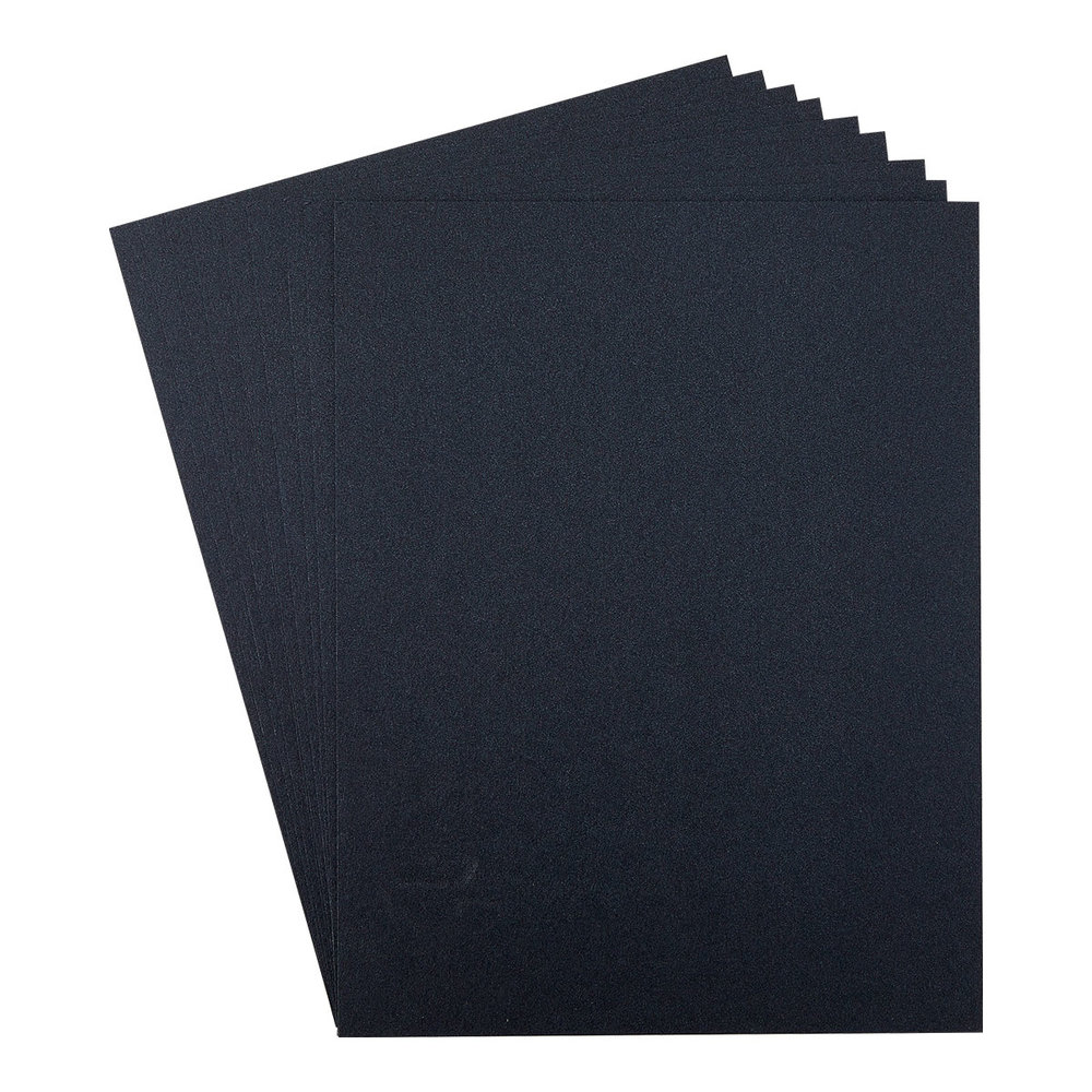Spellbinders Brushed Black Cardstock (10pcs) (SCS-252)
