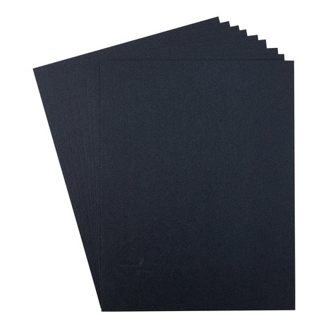 Spellbinders Brushed Black Cardstock (10pcs) (SCS-252)