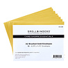 Spellbinders Brushed Gold Envelopes (10pcs) (SCS-246) (DISCONTINUED) Spellbinders Brushed Gold Envelopes (10pcs) (SCS-246) (DISCONTINUED)