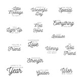 Spellbinders Sealed Sentiments Clear Stamp (STP-122) (OUTLET)
