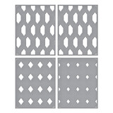 Spellbinders Layered Geometric Diamond Stencils (STN-033) (OUTLET)