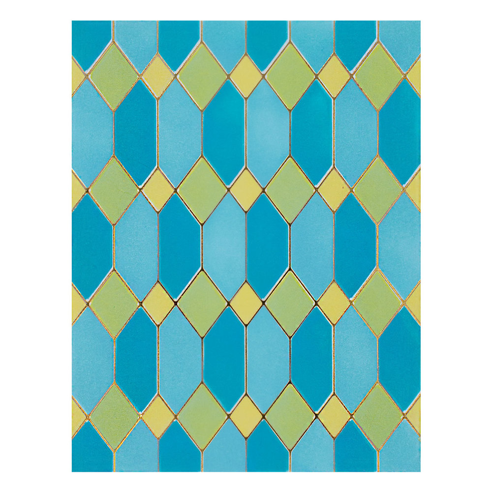 Layered Geometric Diamond Stencils (STN033) Craftlines B.V.
