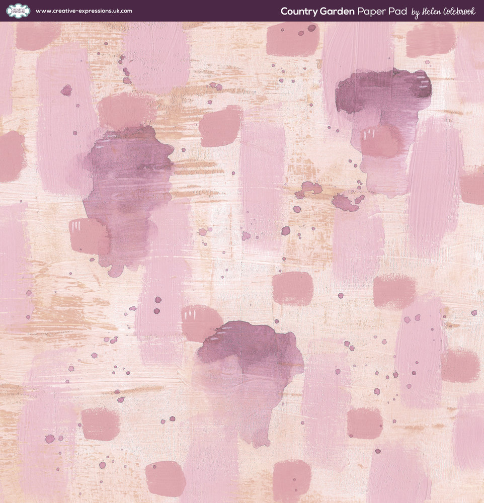 Creative Expressions Helen Colebrook 8x8 Inch Paper Pad Country Garden (CEPP0016) (OUTLET) Creative Expressions Helen Colebrook 8x8 Inch Paper Pad Country Garden (CEPP0016) (OUTLET)