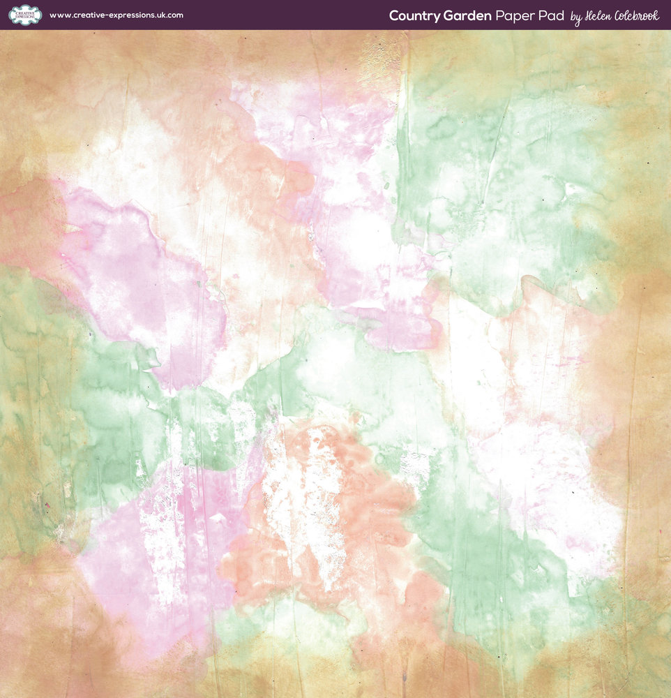 Creative Expressions Helen Colebrook 8x8 Inch Paper Pad Country Garden (CEPP0016) (OUTLET) Creative Expressions Helen Colebrook 8x8 Inch Paper Pad Country Garden (CEPP0016) (OUTLET)