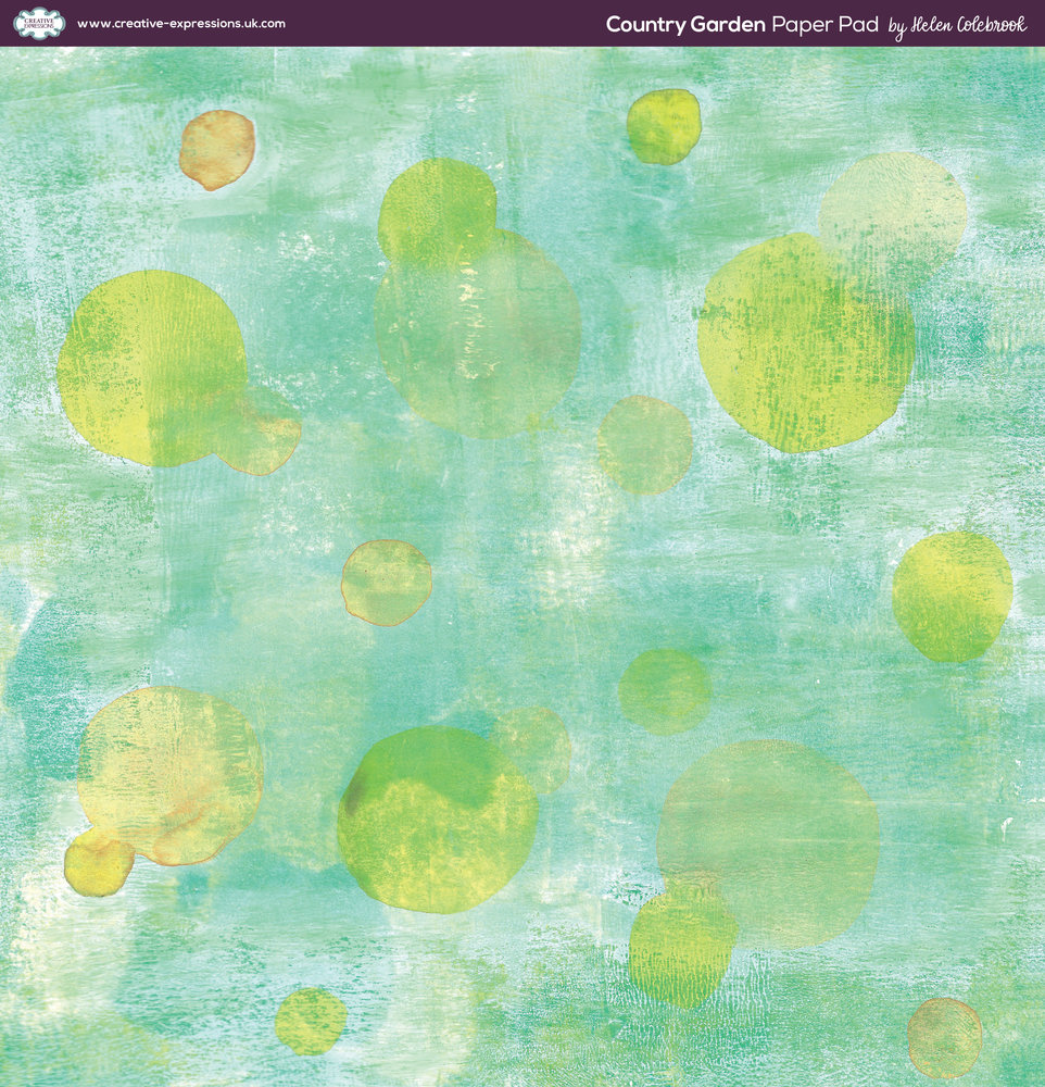 Creative Expressions Helen Colebrook 8x8 Inch Paper Pad Country Garden (CEPP0016) (OUTLET) Creative Expressions Helen Colebrook 8x8 Inch Paper Pad Country Garden (CEPP0016) (OUTLET)