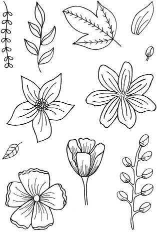 Creative Expressions Helen Colebrook Clear Stamp A6 Blooming Marvelous (CEC1012) (OUTLET) Creative Expressions Helen Colebrook Clear Stamp A6 Blooming Marvelous (CEC1012) (OUTLET)