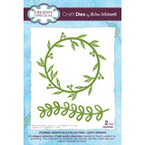 Creative Expressions Helen Colebrook Craft Die Journal Essentials Leafy Wreath (CEDHC001) (OUTLET)