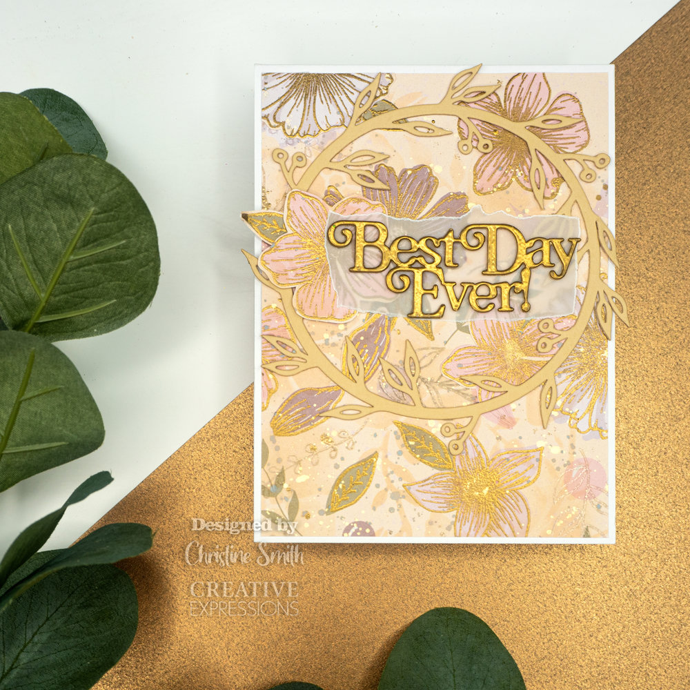 Creative Expressions Helen Colebrook Craft Die Journal Essentials Leafy Wreath (CEDHC001) (OUTLET) Creative Expressions Helen Colebrook Craft Die Journal Essentials Leafy Wreath (CEDHC001) (OUTLET)
