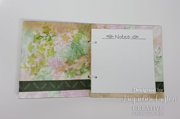 Creative Expressions Helen Colebrook Stencil A5 Star Lily Field (CEST087) (OUTLET)