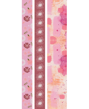 Creative Expressions Helen Colebrook Washi Tape Set Floral Fantasy (3pcs) (CEWASHIFF) (OUTLET)
