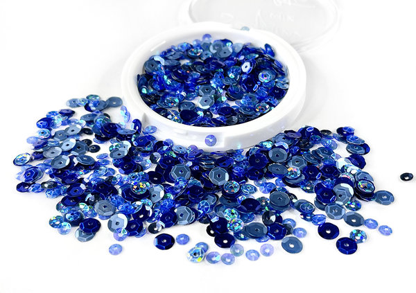 Picket Fence Studios All About the Blues Sequin Mix (SQ-165) (OUTLET)