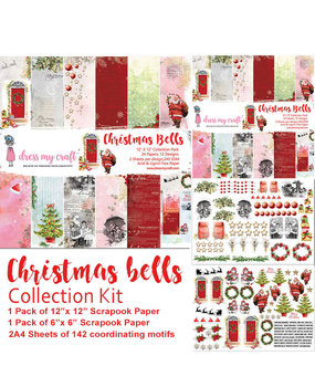 Dress My Craft Christmas Bells Collection Kit (DMCP2487) (OUTLET)