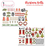 Dress My Craft Christmas Bells Motif Sheet (2pcs) (DMCP2454) (OUTLET)