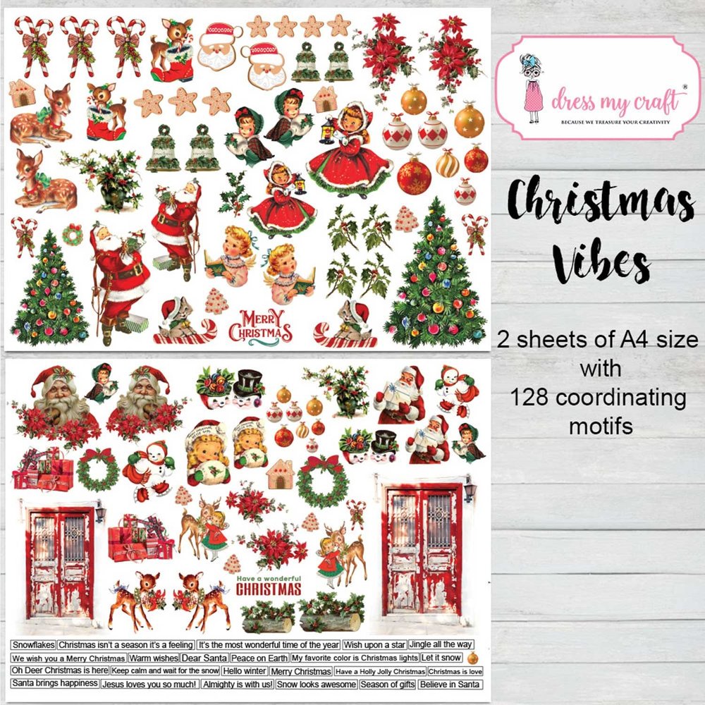 Dress My Craft Christmas Vibes Collection Kit (DMCP5380) (OUTLET) Dress My Craft Christmas Vibes Collection Kit (DMCP5380) (OUTLET)