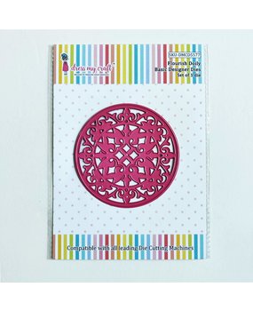 Dress My Craft Cutting Die Basic Designer Flourish Doily (DMCD5577) (OUTLET)