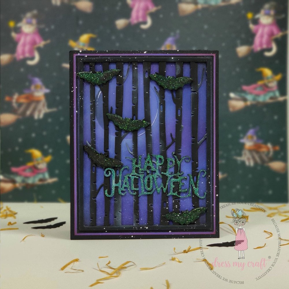 Dress My Craft Cutting Die Basic Designer Happy Halloween (DMCD6369) (OUTLET) Dress My Craft Cutting Die Basic Designer Happy Halloween (DMCD6369) (OUTLET)