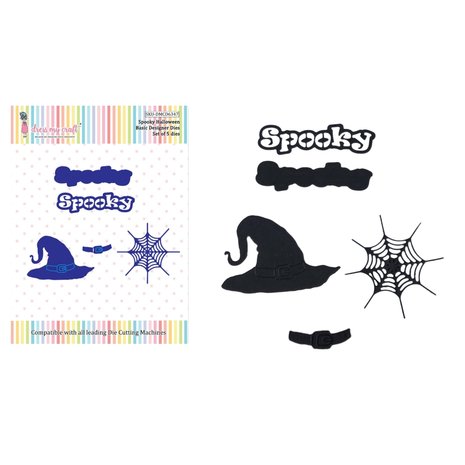 Dress My Craft Cutting Die Basic Designer Spooky Halloween (DMCD6347) (OUTLET) Dress My Craft Cutting Die Basic Designer Spooky Halloween (DMCD6347) (OUTLET)