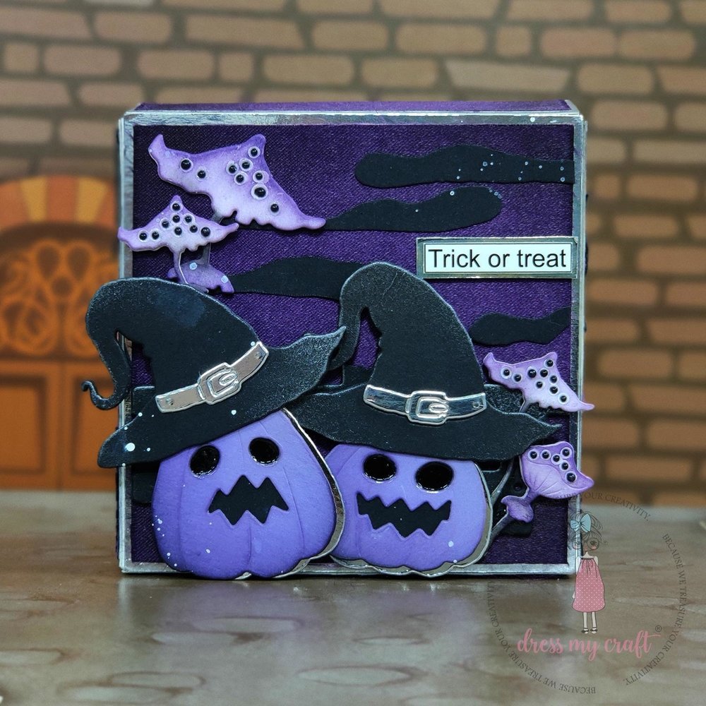 Dress My Craft Cutting Die Basic Designer Spooky Halloween (DMCD6347) (OUTLET) Dress My Craft Cutting Die Basic Designer Spooky Halloween (DMCD6347) (OUTLET)