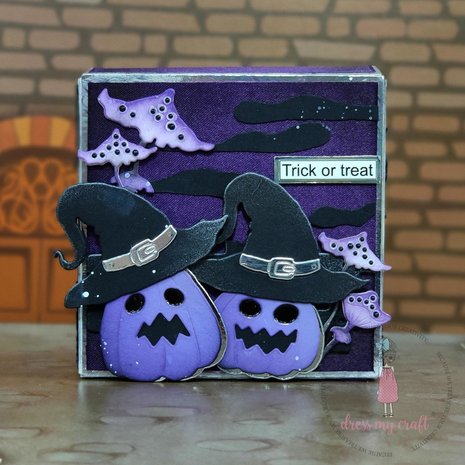 Dress My Craft Cutting Die Basic Designer Spooky Halloween (DMCD6347) (OUTLET) Dress My Craft Cutting Die Basic Designer Spooky Halloween (DMCD6347) (OUTLET)