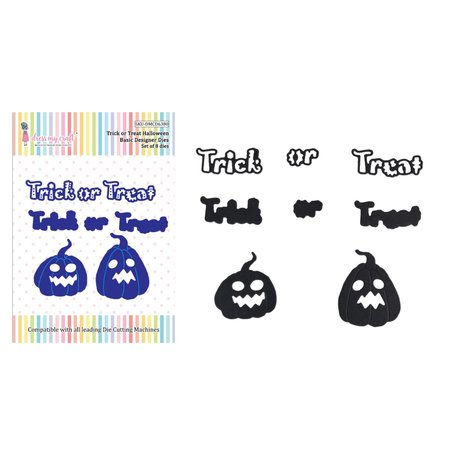 Dress My Craft Cutting Die Basic Designer Trick Or Treat Halloween (DMCD6380) (OUTLET) Dress My Craft Cutting Die Basic Designer Trick Or Treat Halloween (DMCD6380) (OUTLET)