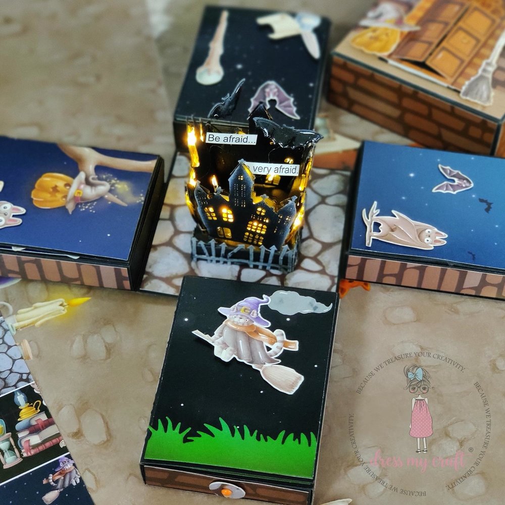 Dress My Craft Halloween 12x12 Inch Paper Pad (DMCP5622) (OUTLET) Dress My Craft Halloween 12x12 Inch Paper Pad (DMCP5622) (OUTLET)