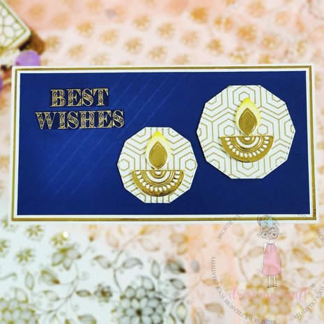 Dress My Craft Transfer Me Metallic Hexagon Pattern (DMCDP6118) (OUTLET) Dress My Craft Transfer Me Metallic Hexagon Pattern (DMCDP6118) (OUTLET)