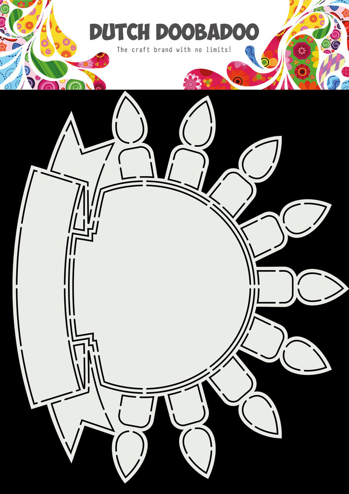 Dutch Doobadoo Dutch Card Art A4 Candles (470.784.044) (DISCONTINUED)