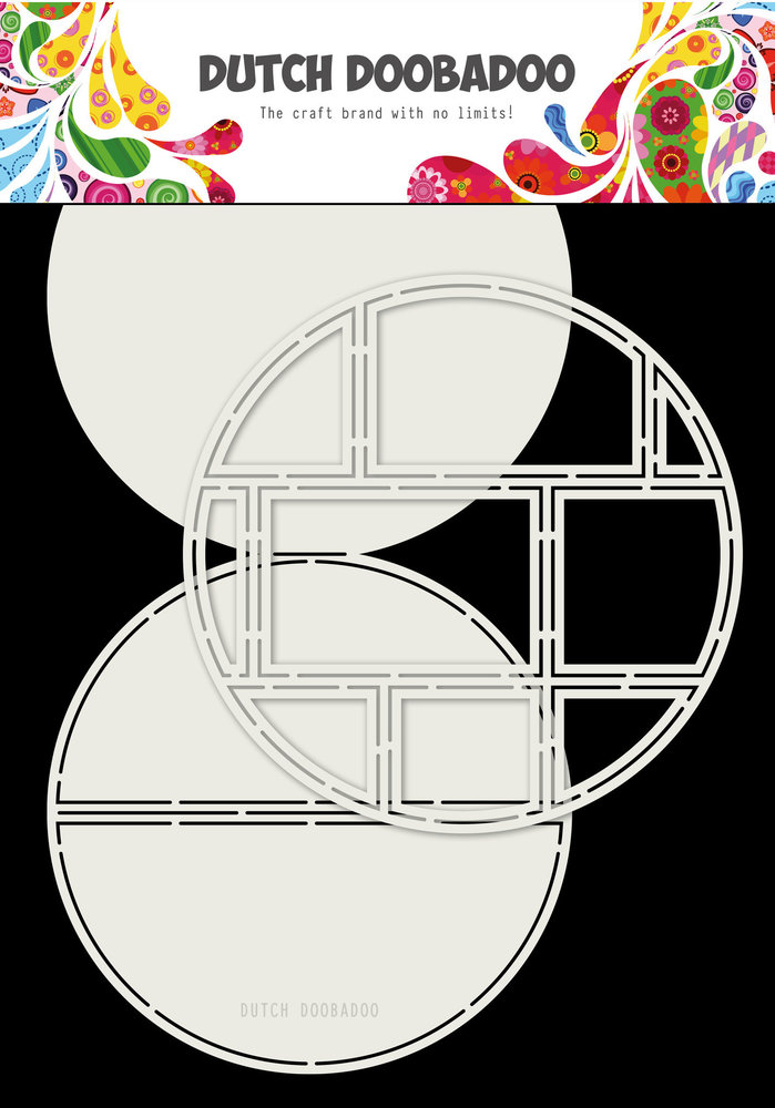 Dutch Doobadoo Dutch Card Art A4 Easel Circle (2pcs) (470.713.833) (OUTLET)