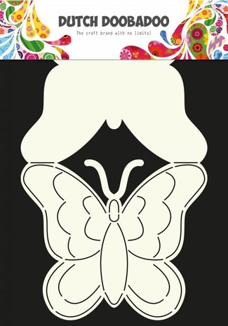 Dutch Doobadoo Dutch Card Art A4 Fold Butterfly (470.713.607) (OUTLET)