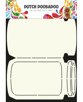 Dutch Doobadoo Dutch Card Art A4 Fold Cookie Jar (470.713.609) (DISCONTINUED)