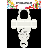 Dutch Doobadoo Dutch Card Art A4 Snowman (470.713.840) (DISCONTINUED)
