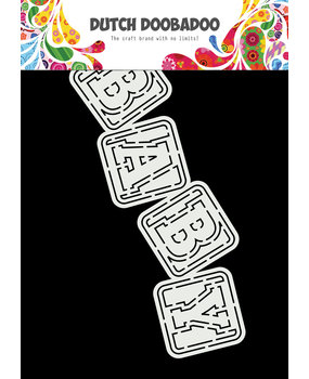 Dutch Doobadoo Dutch Card Art A5 Baby Blocks (470.784.047) (DISCONTINUED)