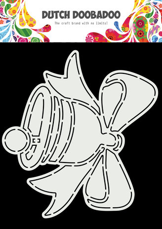 Dutch Doobadoo Dutch Card Art A5 Christmas Bell (470.784.178) (OUTLET)