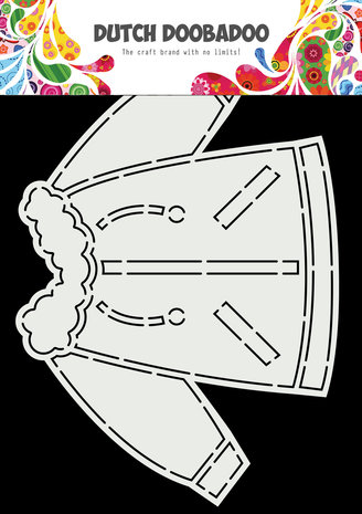 Dutch Doobadoo Dutch Card Art A5 Christmas Coat (470.784.180) (OUTLET)