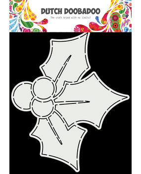 Dutch Doobadoo Dutch Card Art A5 Christmas Holly (470.784.179) (DISCONTINUED)
