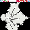Dutch Doobadoo Dutch Card Art A5 Christmas Holly (470.784.179) (OUTLET)