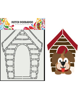 Dutch Doobadoo Dutch Card Art Build Up A5 Doghouse (470.713.868) (DISCONTINUED)