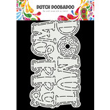 Dutch Doobadoo Dutch Card Art A5 Donut Worry (470.784.165) (DISCONTINUED)