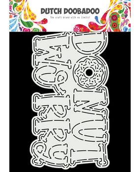 Dutch Doobadoo Dutch Card Art A5 Donut Worry (470.784.165) (DISCONTINUED)