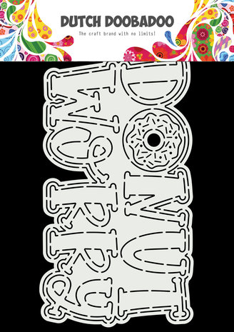 Dutch Doobadoo Dutch Card Art A5 Donut Worry (470.784.165) (OUTLET)