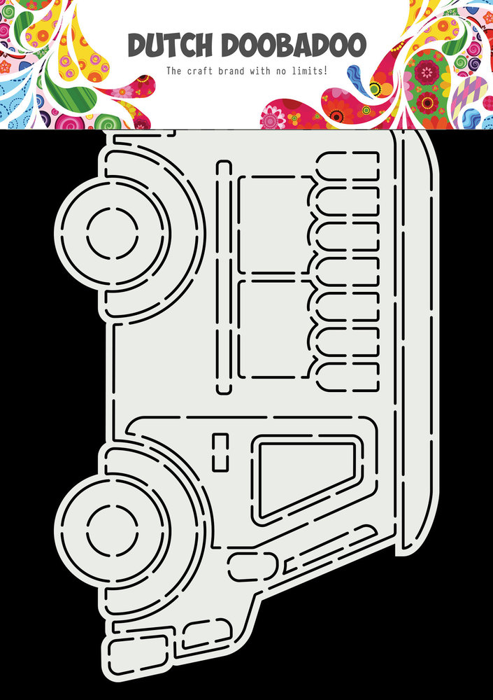 Dutch Doobadoo Dutch Card Art A5 Food Truck (470.784.166) (OUTLET)